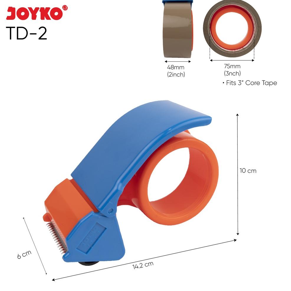 

ㆅ Tape Cutter Tape Dispenser Pemotong Pita Perekat Joyko TD-2 ~ TD-3 BEST PRICE 3596 ❁