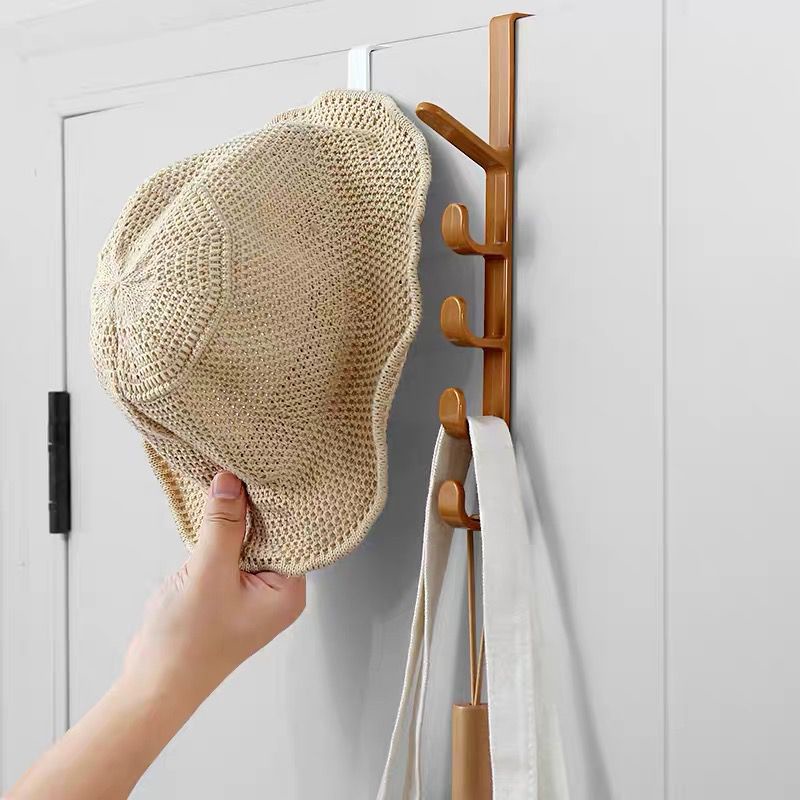 GANTUNGAN BAJU BELAKANG PINTU GANTUNGAN BAJU GANTUNGAN JEMURAN GANTUNGAN BAJU TEMBOK GANTUNGAN SERBA GUNA PROMO TAHAN BERAT SAMPAI 5KG GANTUNGAN BAJU TANPA PAKU HANGER FOR DOOR BARU GANTUNGAN BAJU TANPA PAKU TERSEDIA WARNA COKLAT DAN ABU SALE MURAH PROMO