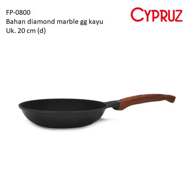 Cypruz DieCast Gg.Menyatu : Fry Pan 20 Cm