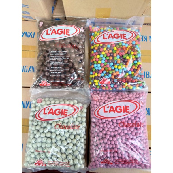 

l'agie coklat kemasan 1kg