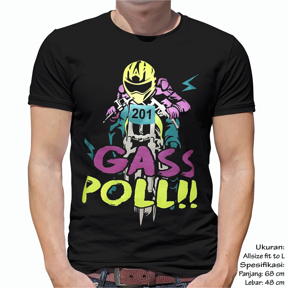Kaos Motor Baju RACING GASS POLL Pakaian Pria Shopee Kaos Motor Baju RACING GASS POLL Pakaian Pria Shopee