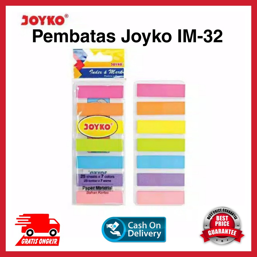 

INDEX & MARK/ PENANDA / PEMBATAS JOYKO IM-32 / KERTAS