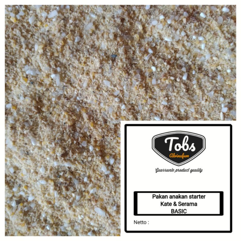 pakan anakan ayam kate ayam serama ayam hias umur 0 hari sampai 1 bulan