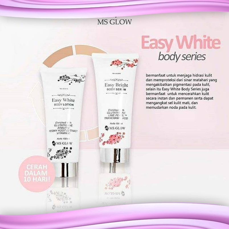 EASY WHITE BODY SERIES MS GLOW