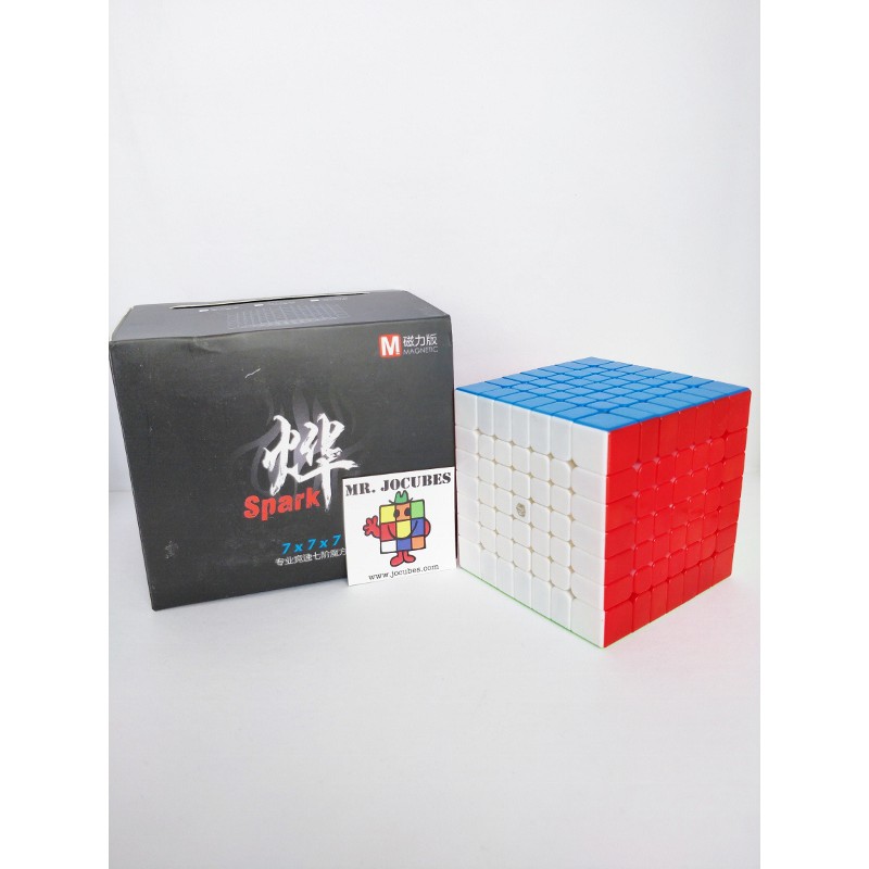 Rubik 7x7 Qiyi Xman Spark M Magnetic Stickerless