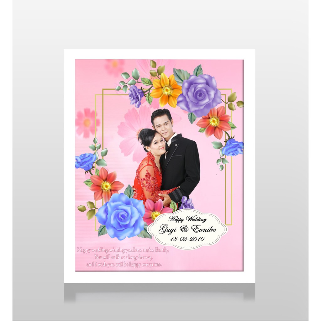 Pastel Color Gift Frame (Gratis cetakan dan edit)