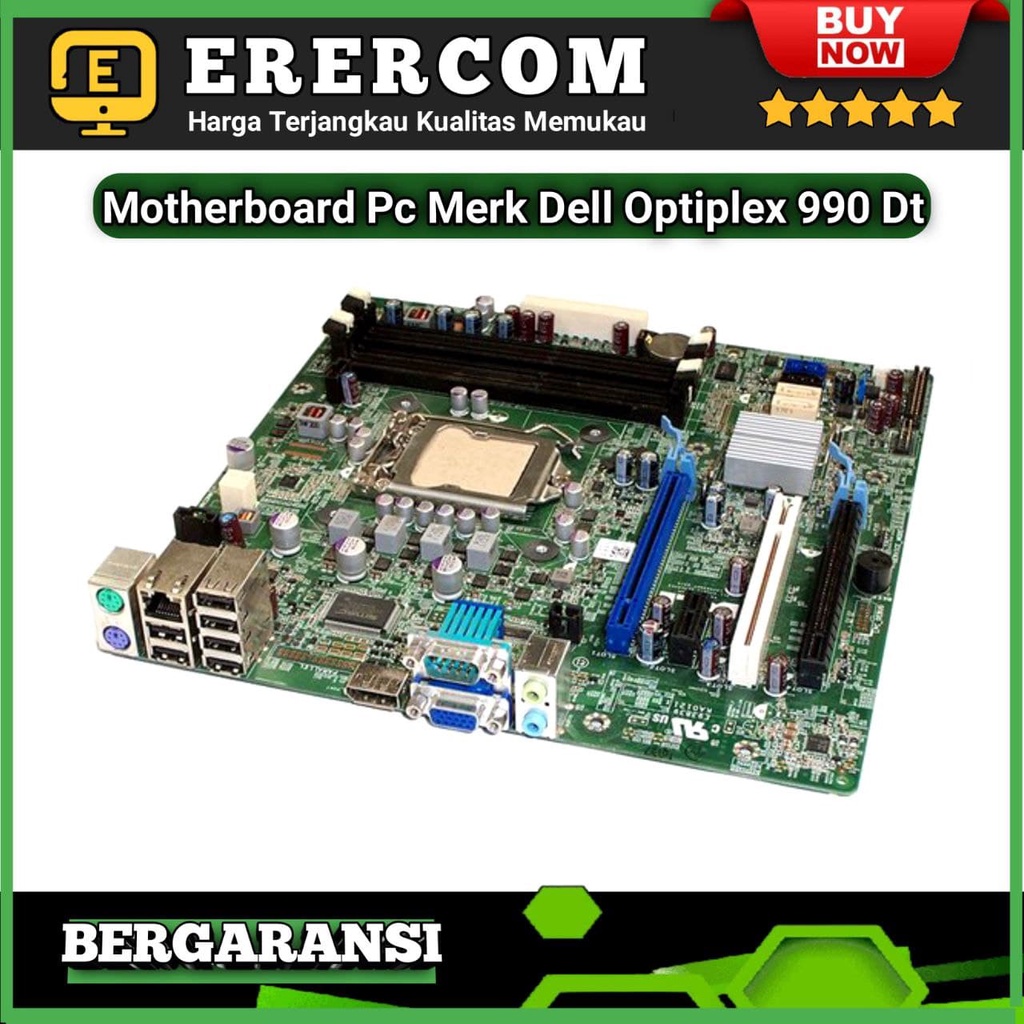 Motheboard Mobo Mainboard ddr3 Intel Pc Dell Optiplex 990 DT Socket 1155 Original Murah