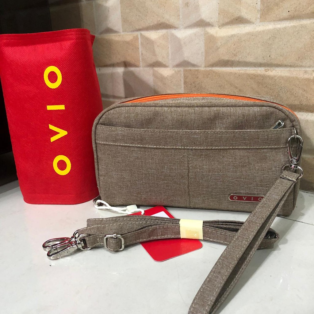 tas wanita slempang ovio bahan denim