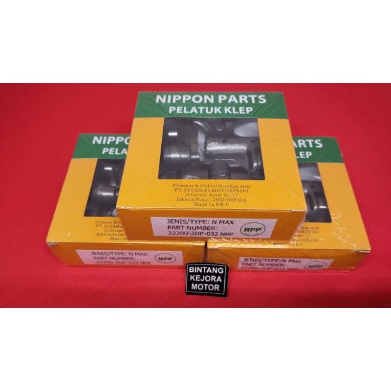 PLATUK KLEP SET ROCKER ARM YAMAHA NMAX N MAX TEMPLAR ASLI ORI ORIGINAL NPP