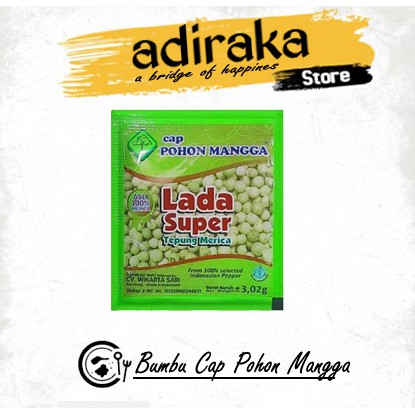 

Bubuk LADA SUPER (1 RENCENG) Bumbu Masak Instan Kemasan Cap Pohon Mangga - POMANG