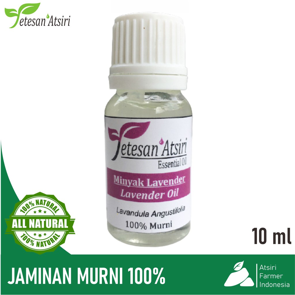 10ml minyak atsiri lavender murni 100% lavender pure essential oil 100% MURNI TANPA CAMPURAN