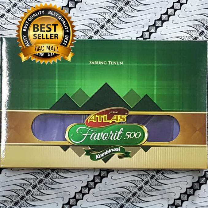 Sarung Atlas Favorit 500 - Warna Kombinasi