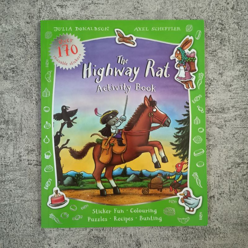 The Highway Rat - Activity Book - Julia Donaldson