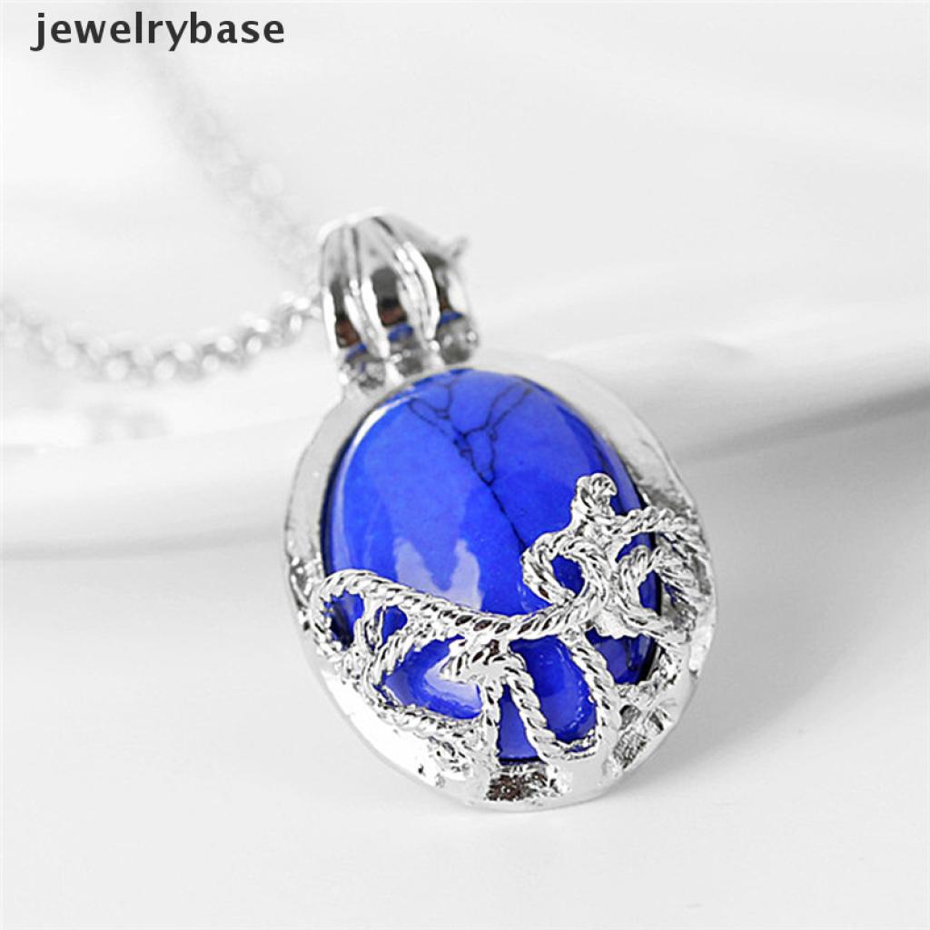 Kalung Liontin Lapis Lazuli Katherine Anti Sinar Matahari