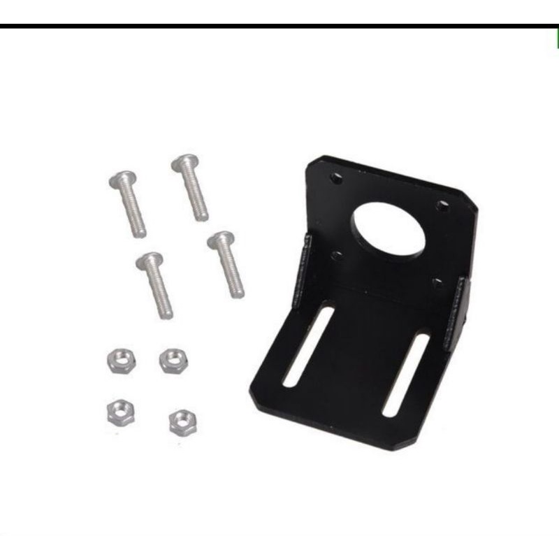 Mounting L Bracket Motor NEMA 17 Dudukan Dinamo Stepper NEMA17