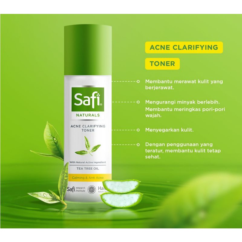 Safi Natural Acne Clarifying Toner 100ml