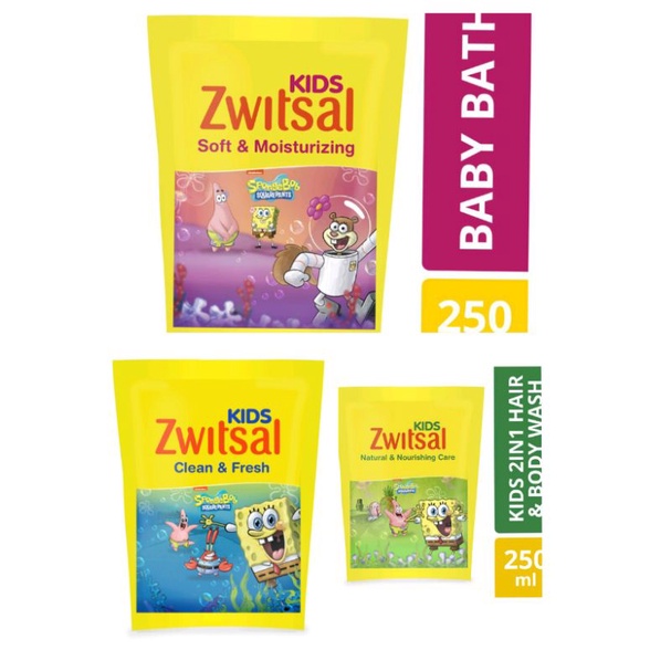 Sabun refil zwitsal kid 250ml