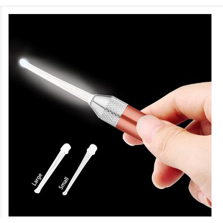 [TOSERBA_EMAK] - Biutte.co Pembersih Telinga Korek Kuping Ear Spoon Wax Picker with LED Light 7 PCS