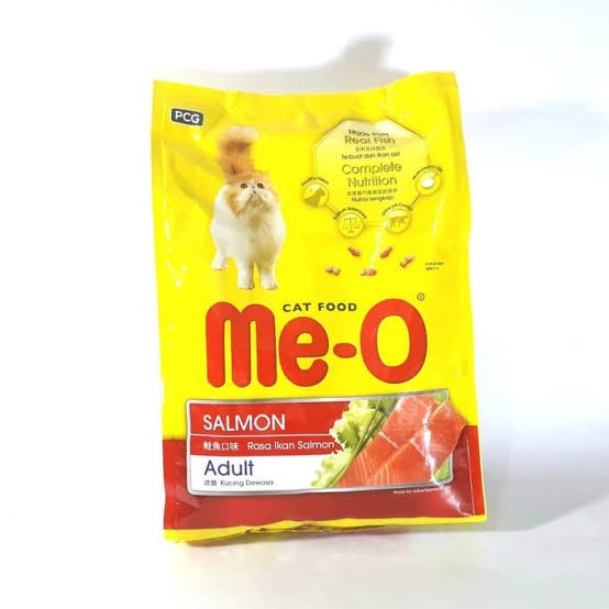 Makanan Kucing MEO ME-O  FRESH PACK Salmon , Tuna , Chicken , Seafood , Beef  - Salmon - Mackarel 1.2kg