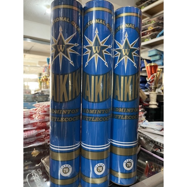 shuttlecock kok badminton waikiki biru