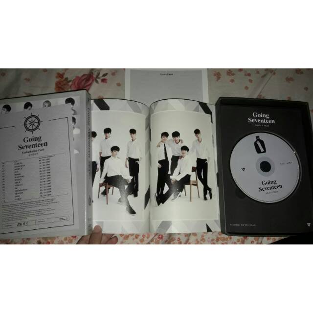 ALBUM SEVENTEEN GOING SEVENTEEN MAKE A WISH Mingyu Wonwoo Scoup Vernon Hoshi Jun Dino DK Seungkwan