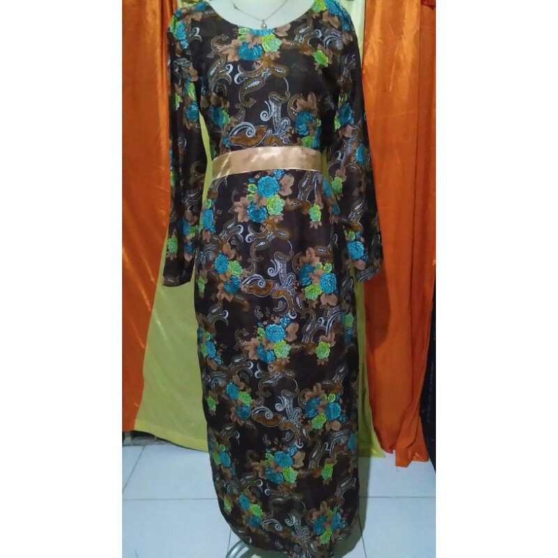Gamis Batik + Hijab