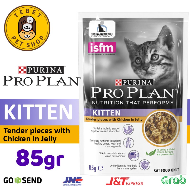 purina pro plan kitten wet food calories