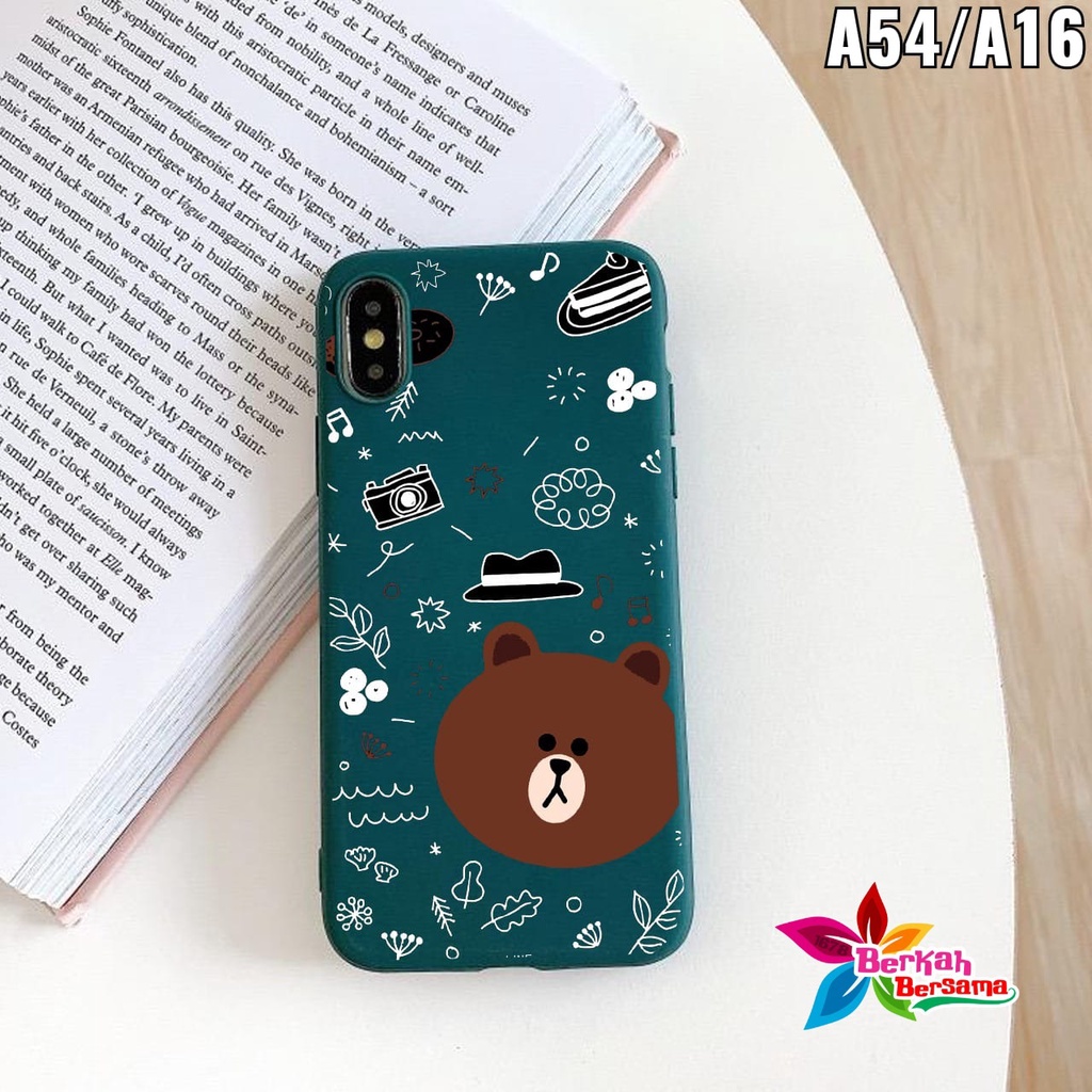 SS015 SOFTCASE BEAR oppo A9 A5 2020 A31 a8 A52 A92 A53 A33 2020 Reno 4 Reno 4f f17 pro A15 A16 BB4504