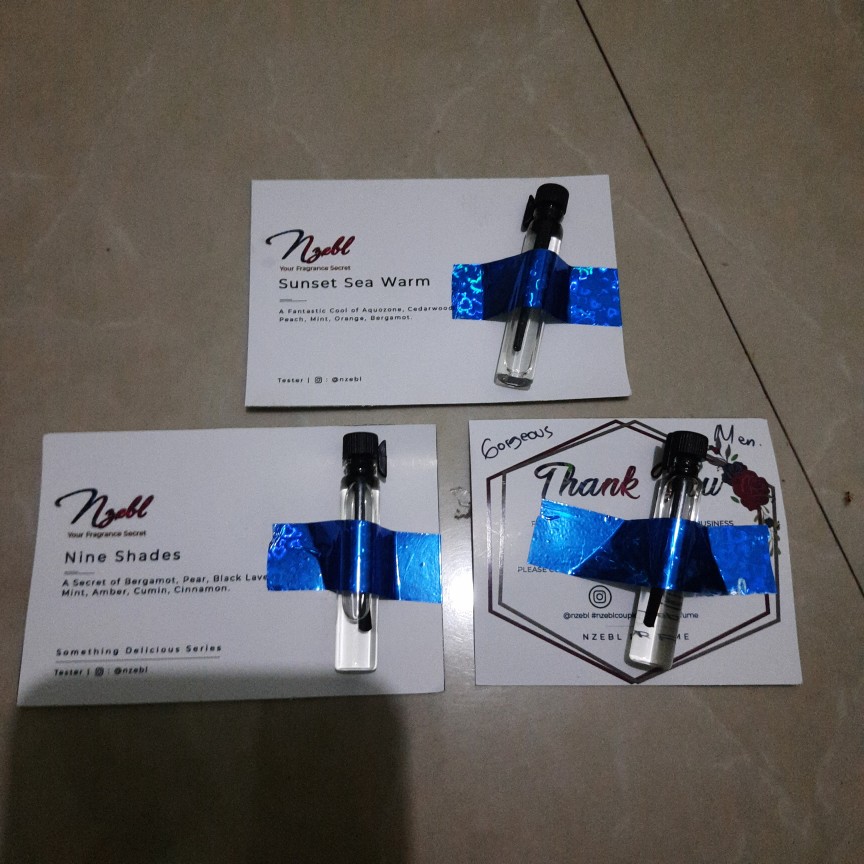 Tester All Varian For Man