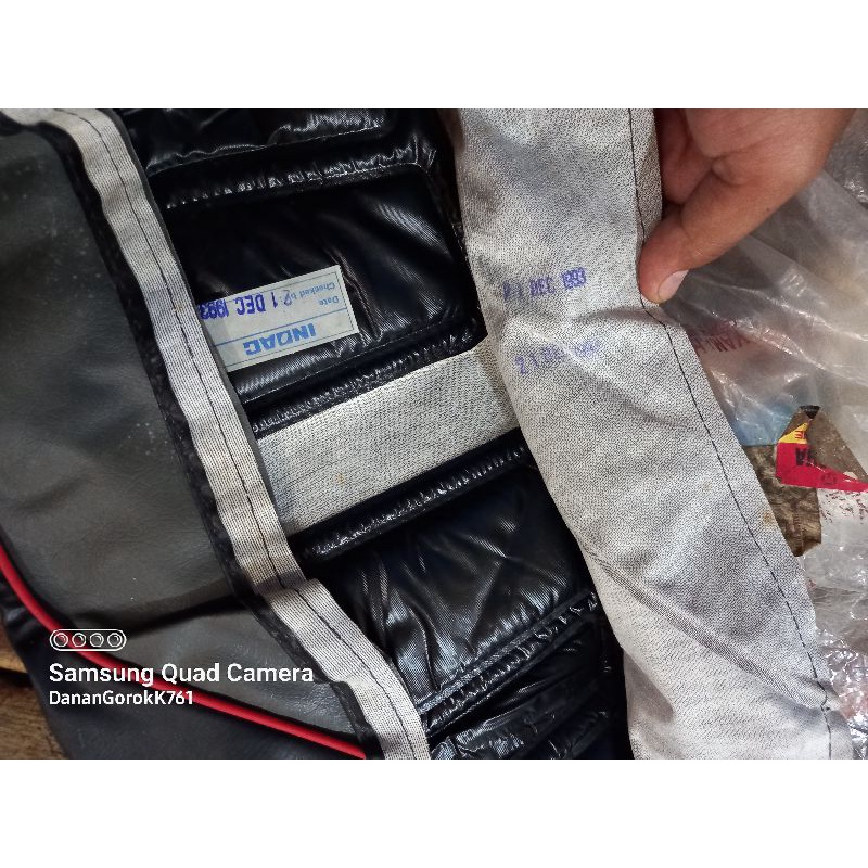 KAIN JOK RX SPESIAL KULIT JOK RX SPESIAL NOS ORIGINAL YAMAHA STOCK LAMA LIST MERAH 1991 1992