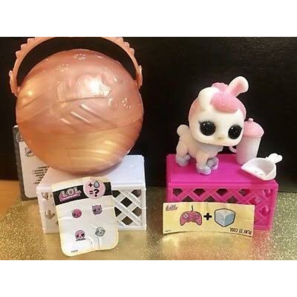 crystal bunny lol pet