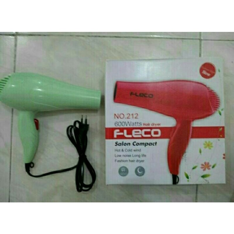 Cod Pengering Rambut Hair Dryer Fleco 212 Hotcold