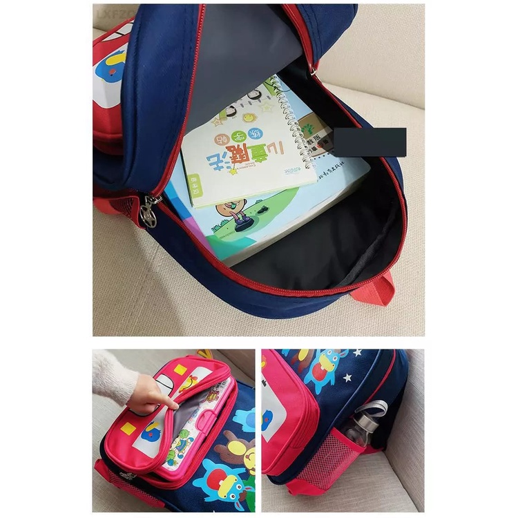 (COD)Tas Ransel Sekolah Anak Perempuan PAUD TK SD / Tas Sekolah Anak Karakter LION KING / Tas Ransel