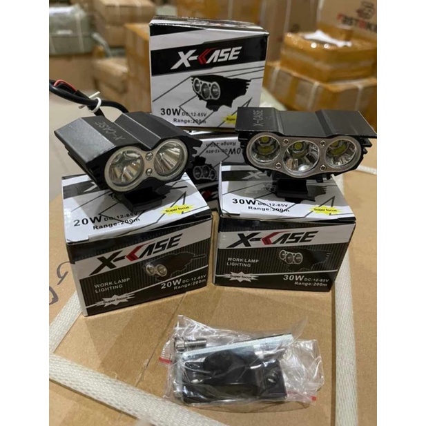 lampu tembak merk X CASE