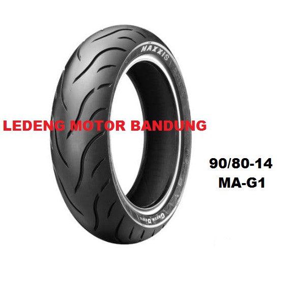 Maxxis 90/80-14 MA-G1 Green Devil Gi Ban Tubeless Scooter Matic