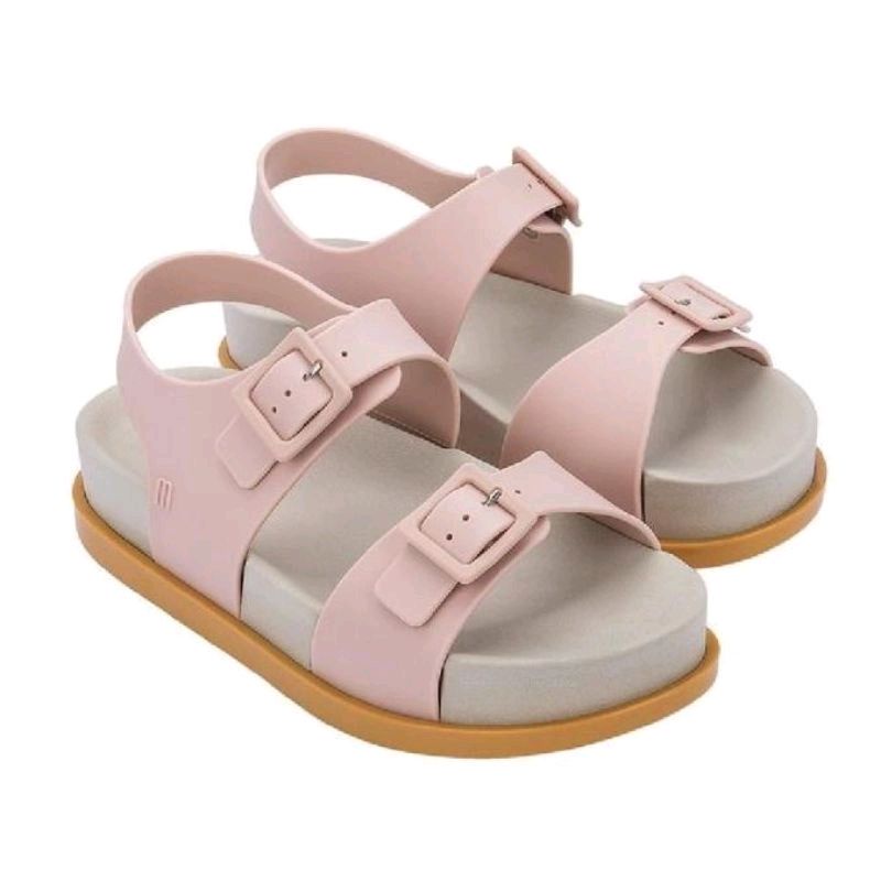 Melissa Wide Platform Ad Beige/Pink preloved