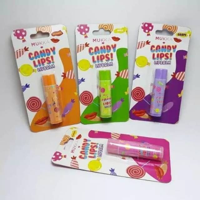 Lip balm mukka candy