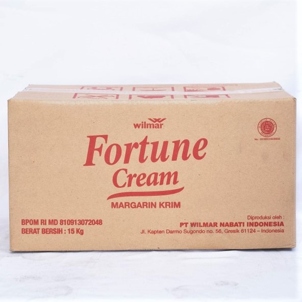 

Fortune Cream 1kg Wilmar Margarin Krim