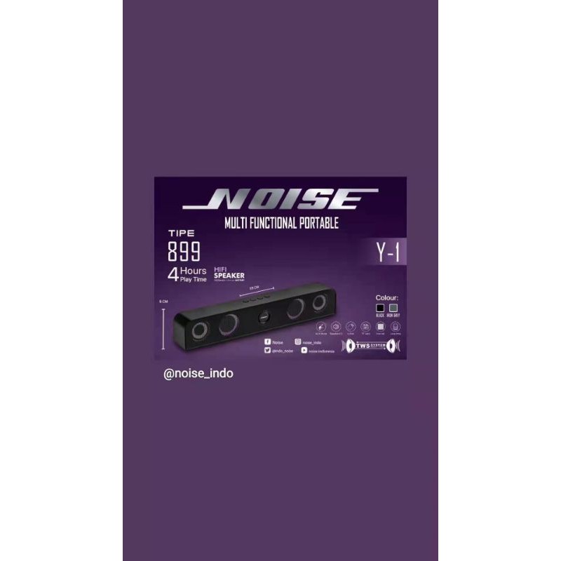 NOISE 899 Speaker Bluetooth Y-1 HiFi USB Speaker Portable
