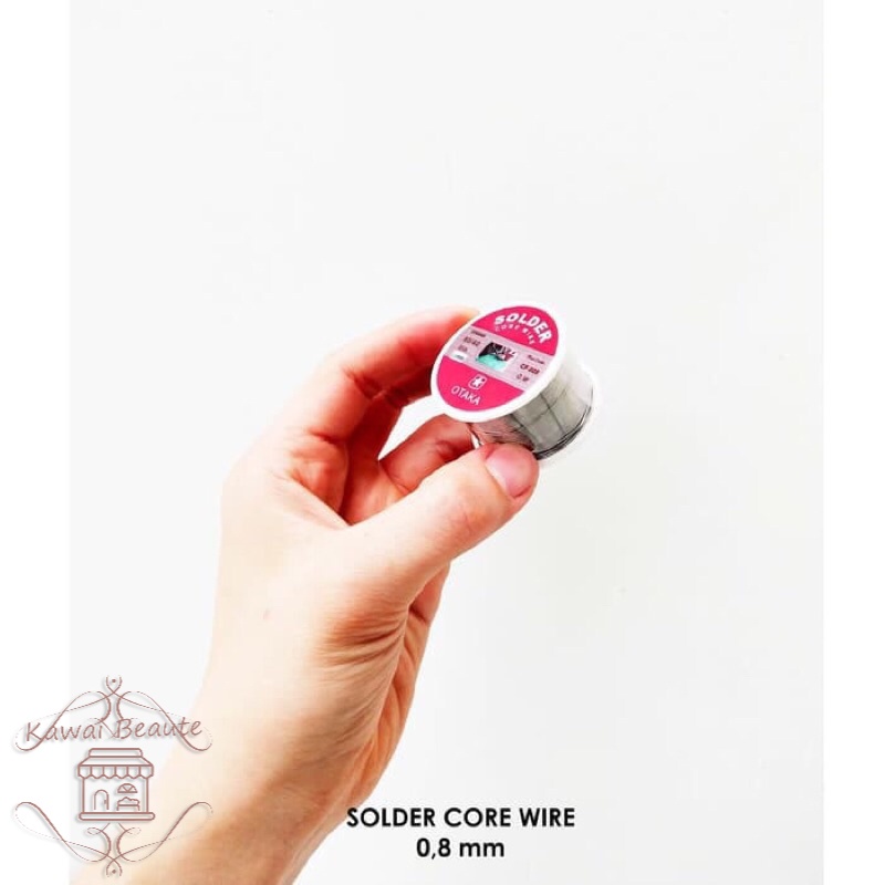 Otaka Timah Solder Besar 0,8mm 9 Meter/Rol Panjang Kabel Solder - Flux Core Solder Wire