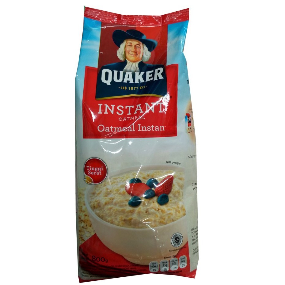 

Quaker Oats Instant Outmeal 800gr