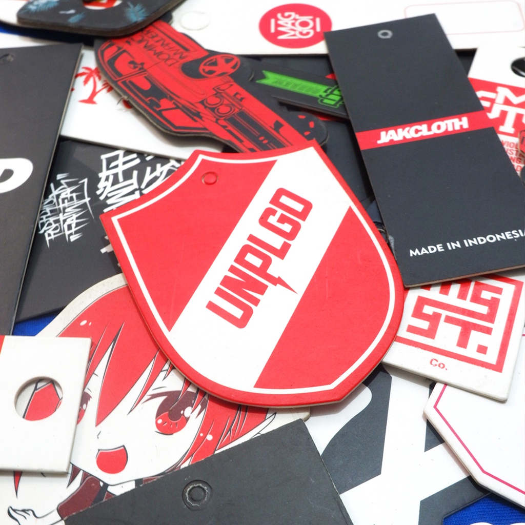 Hangtag Baju Tebal Custom Hangtag Baju Distro Hangtag Label Gantung