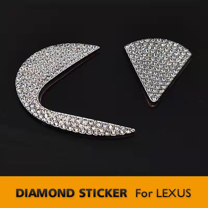 Stiker logo diamond Untuk Dekorasi Stir Mobil Lexus