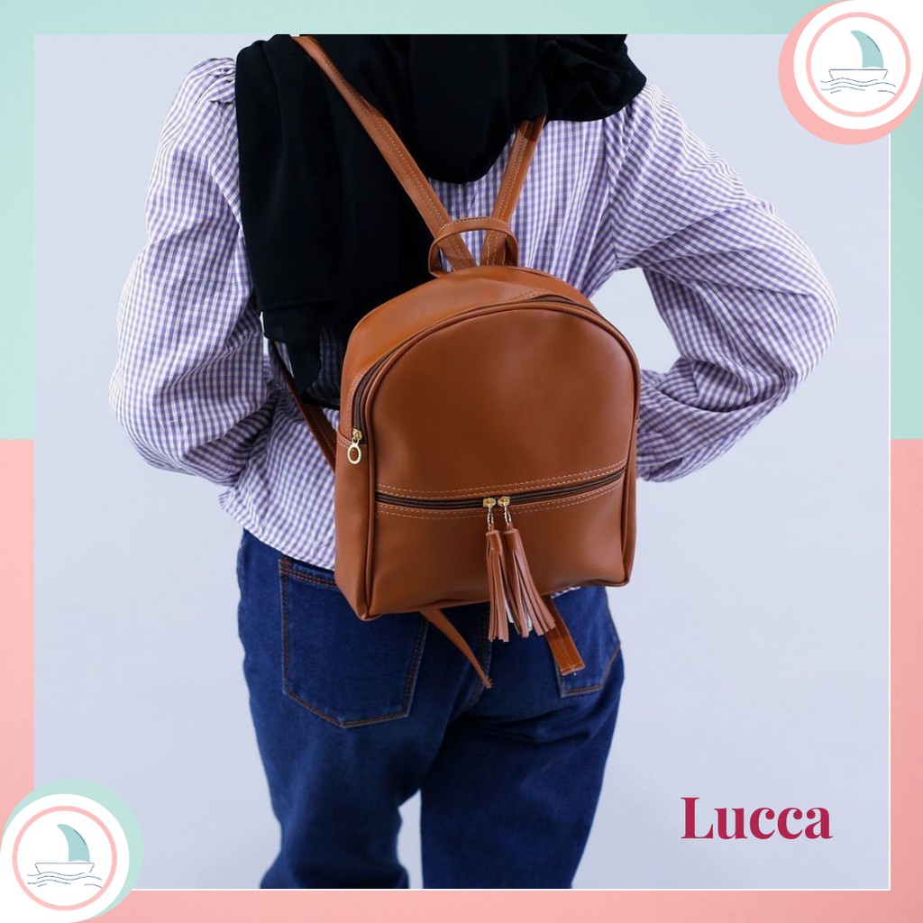 Tas Ransel Wanita Lucca Premium