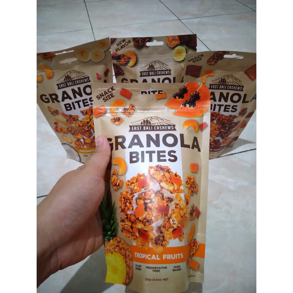 

PROMO Granola Bites 125 gr (Vegan Friendly) DIJAMIN HALAL