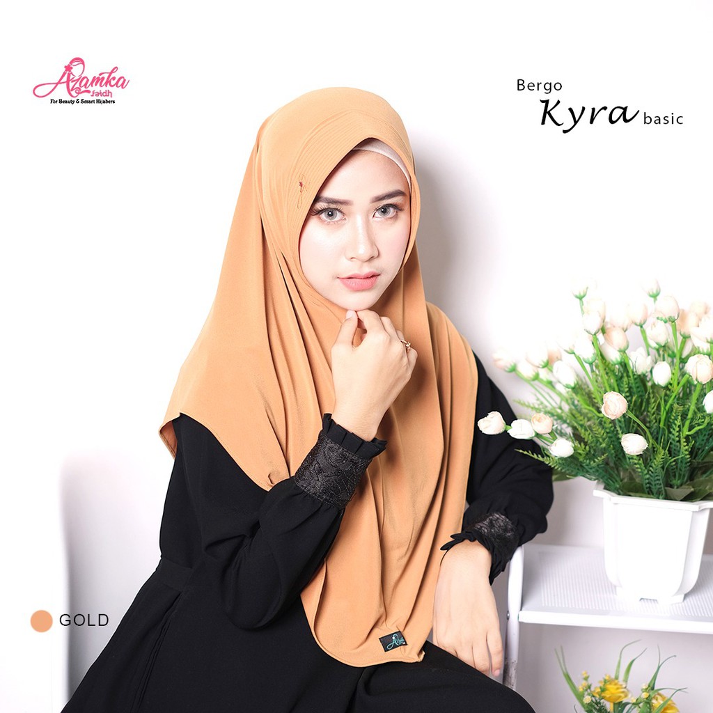 BERGO KYRA BASIC AZAMKA bergo stela