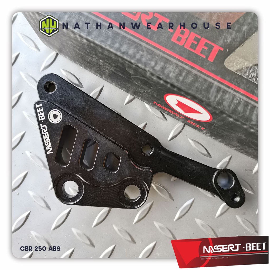 Bracket Breket Caliper Kaliper Depan 4P1P 4 Piston CBR250RR CBR 250RR ABS Nassert Beet