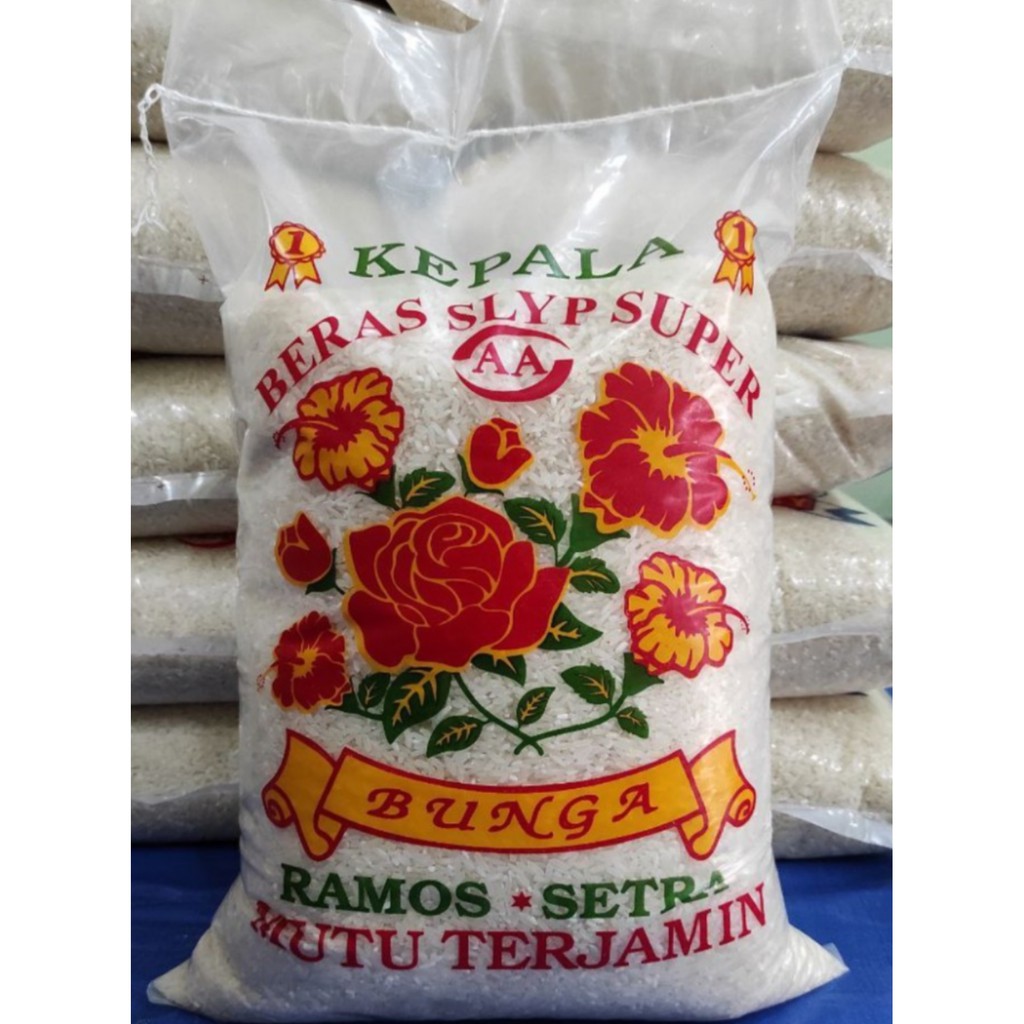 

BERAS RAMOS SETRA CAP BUNGA 5KG GROSIR PREMIUM