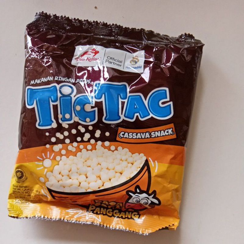 

Tic Tac cassava snack