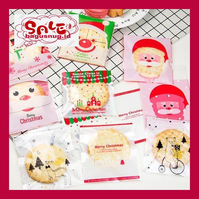 

Perlengkapan Natal Nugy- Packing Plastik Bungkus Santa Clause Christmas 790Nug